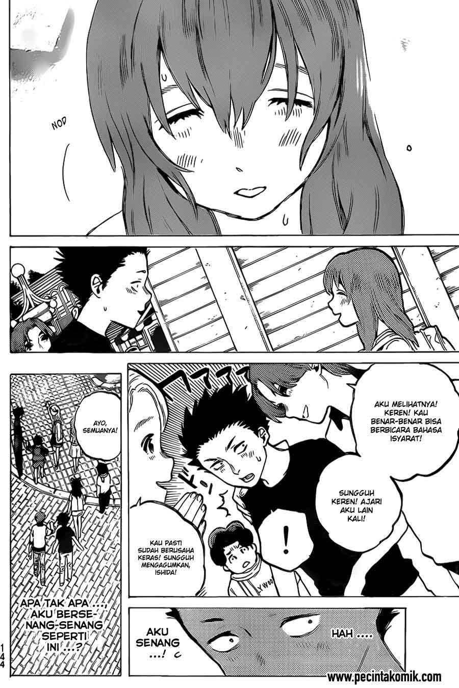 Koe no Katachi Bab 25 halaman 15
