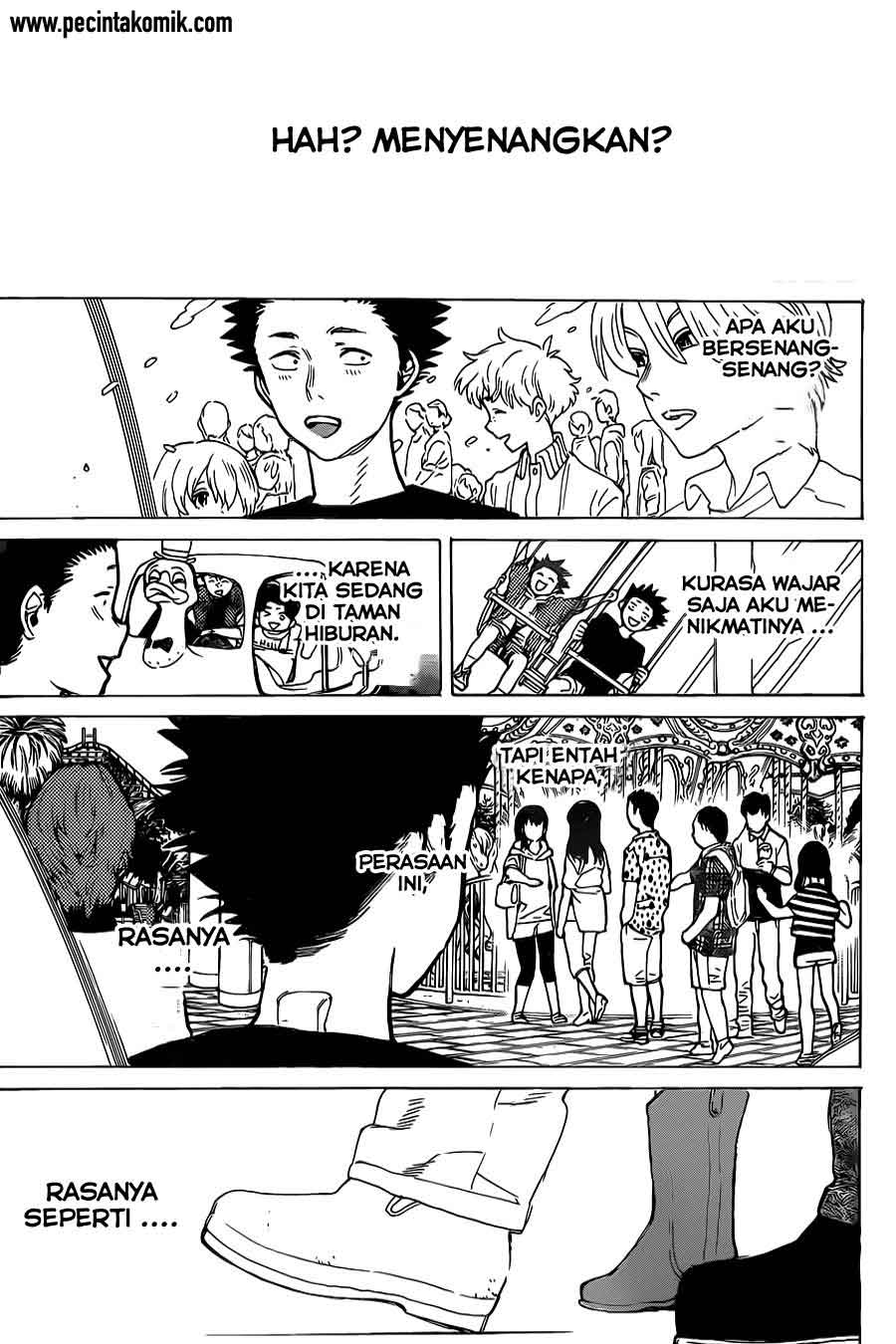Koe no Katachi Bab 25 halaman 16