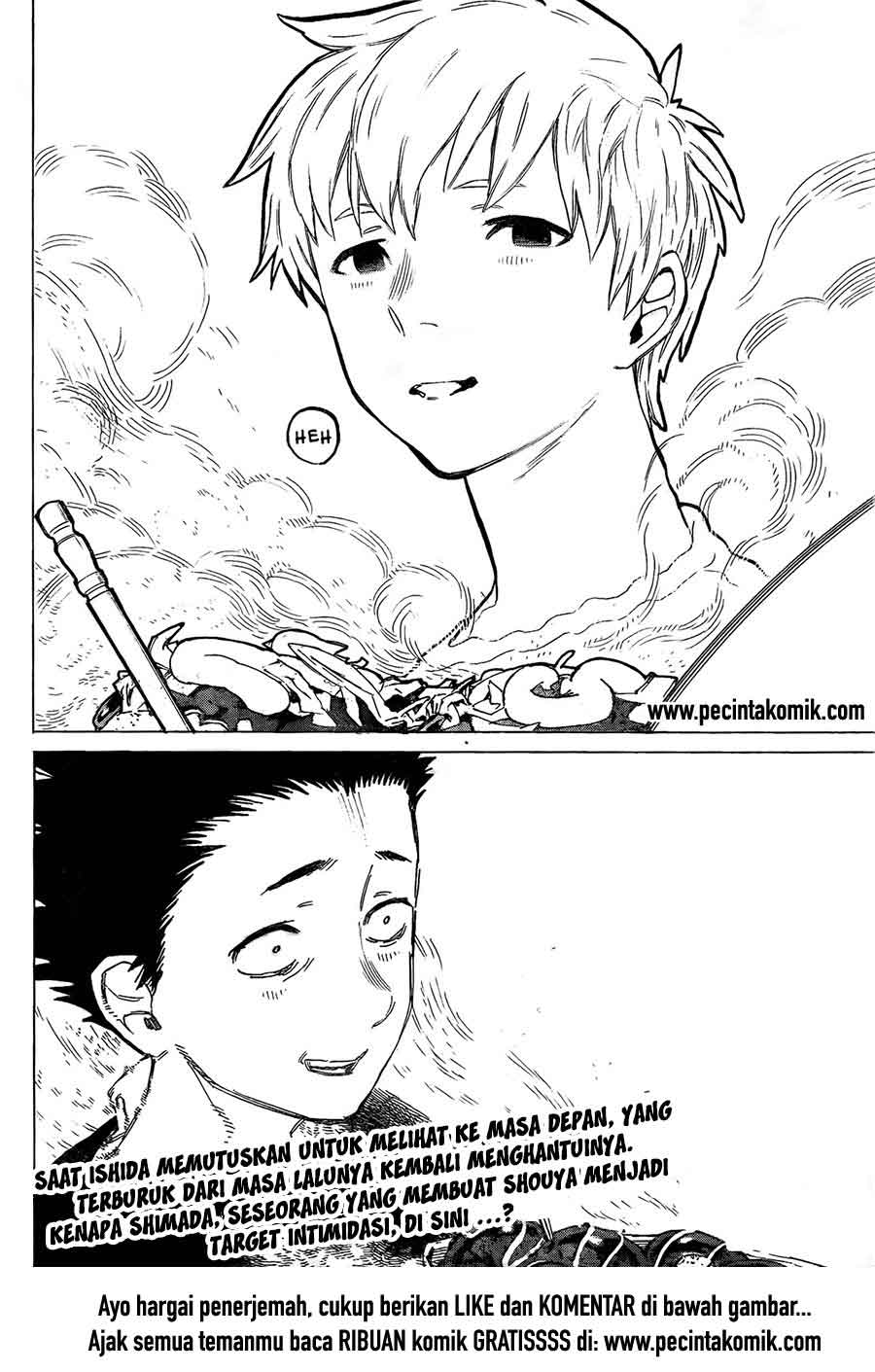 Koe no Katachi Bab 25 halaman 20