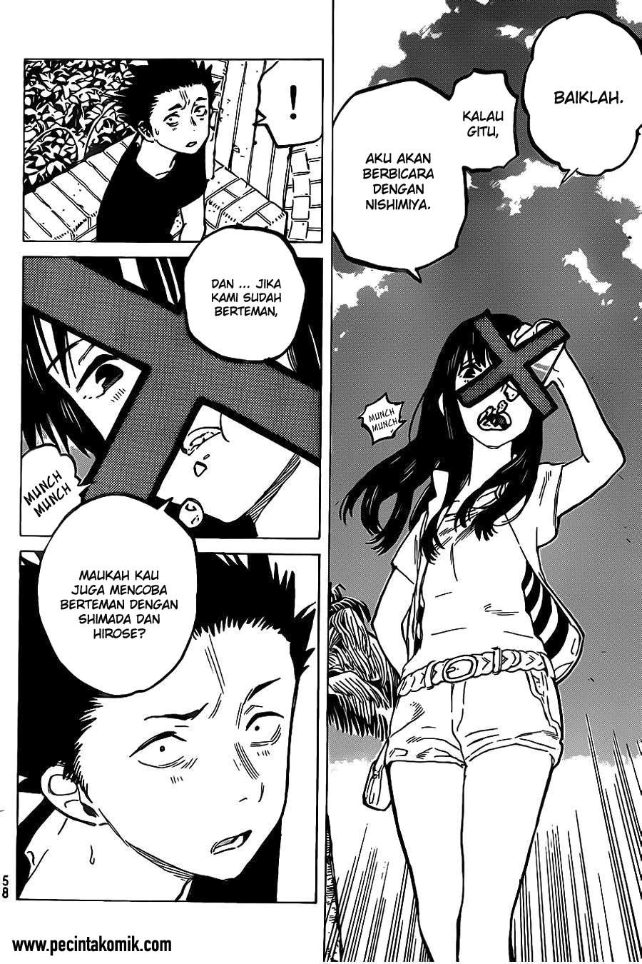 Koe no Katachi chapter 26 halaman 17