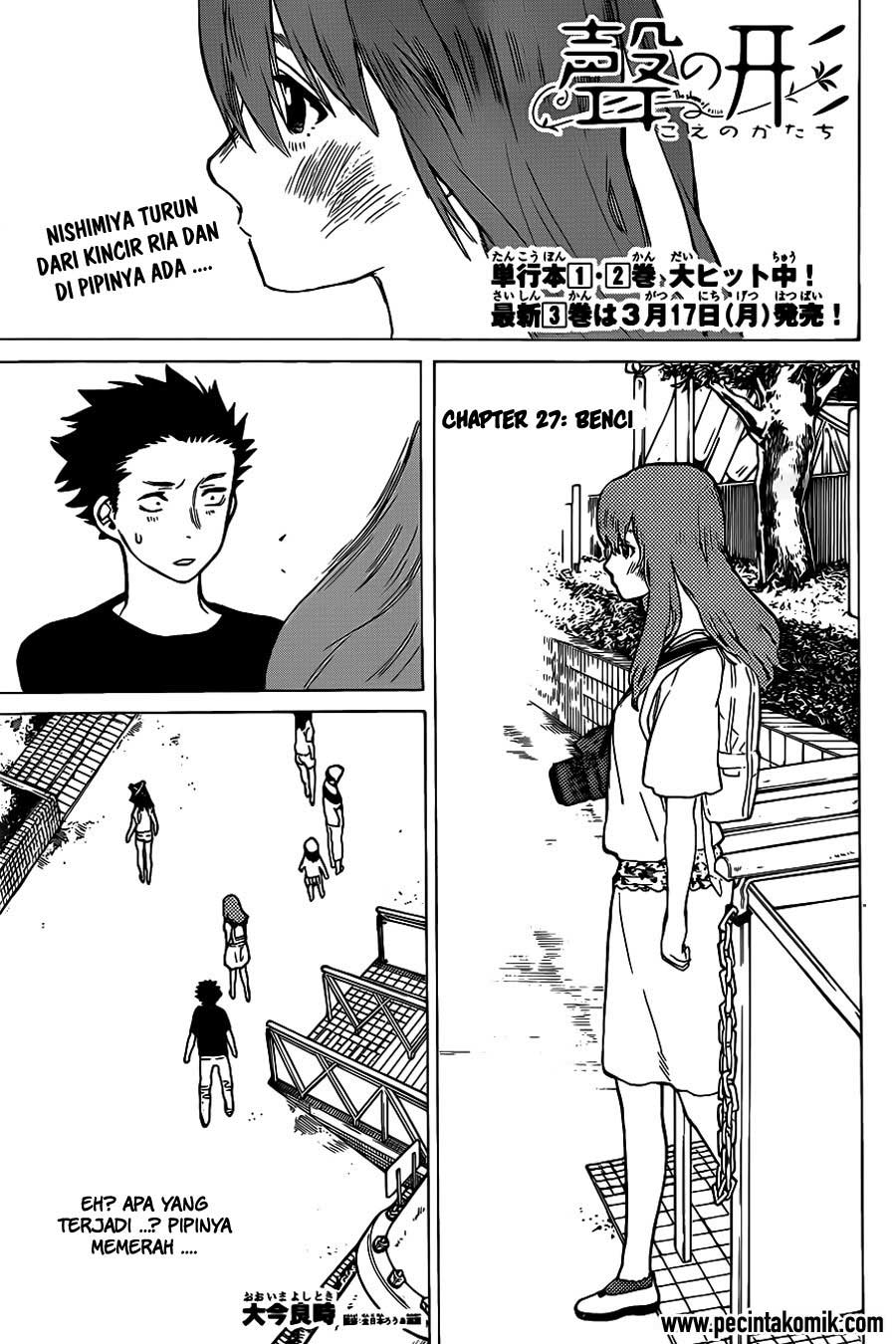 Koe no Katachi Bab 27 halaman 2