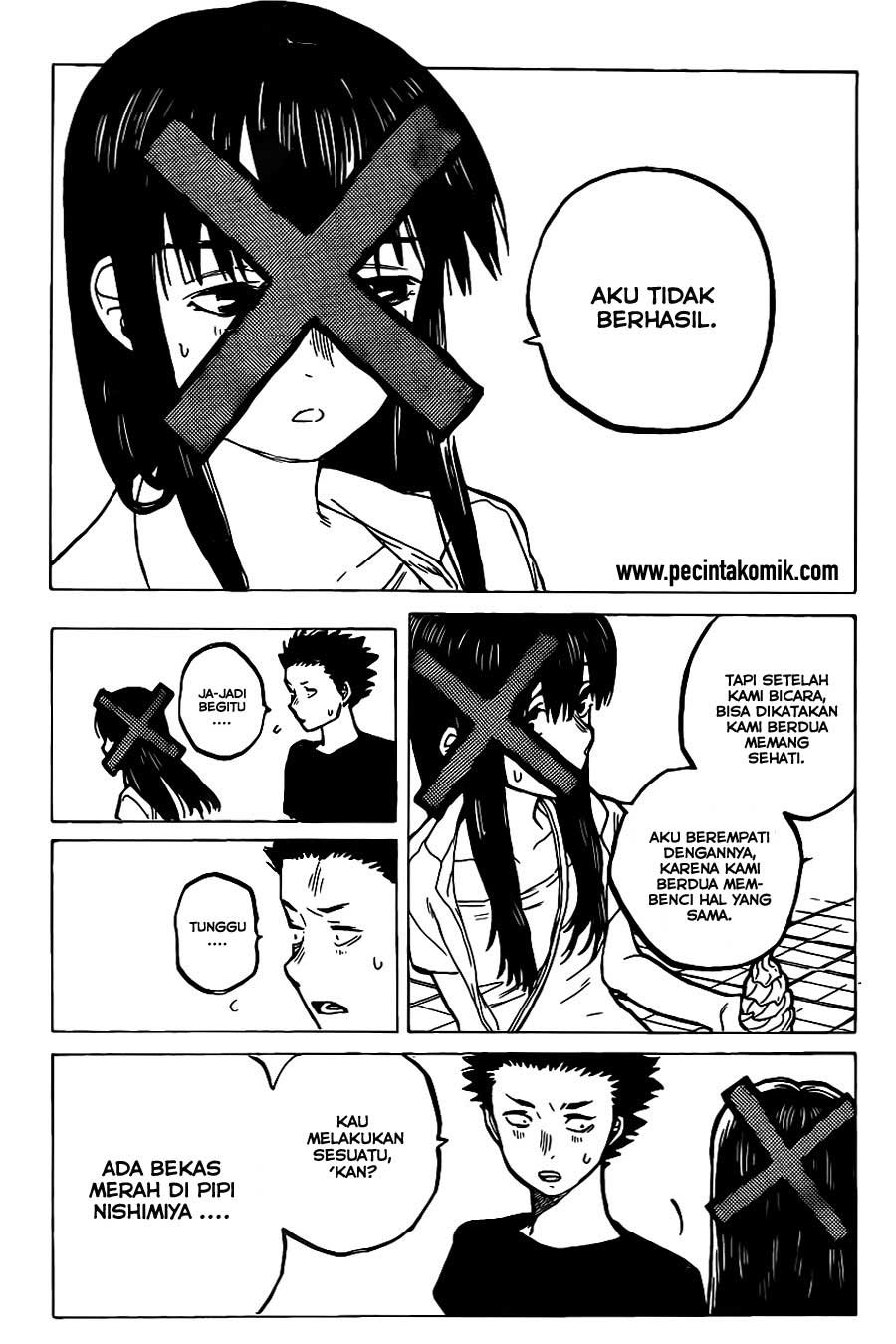 Koe no Katachi Bab 27 halaman 4