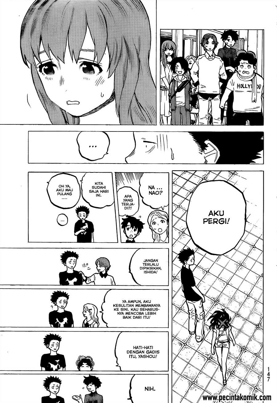 Koe no Katachi Bab 27 halaman 8