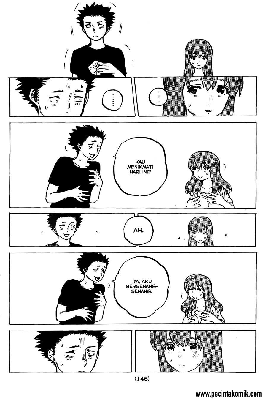 Koe no Katachi Bab 27 halaman 9