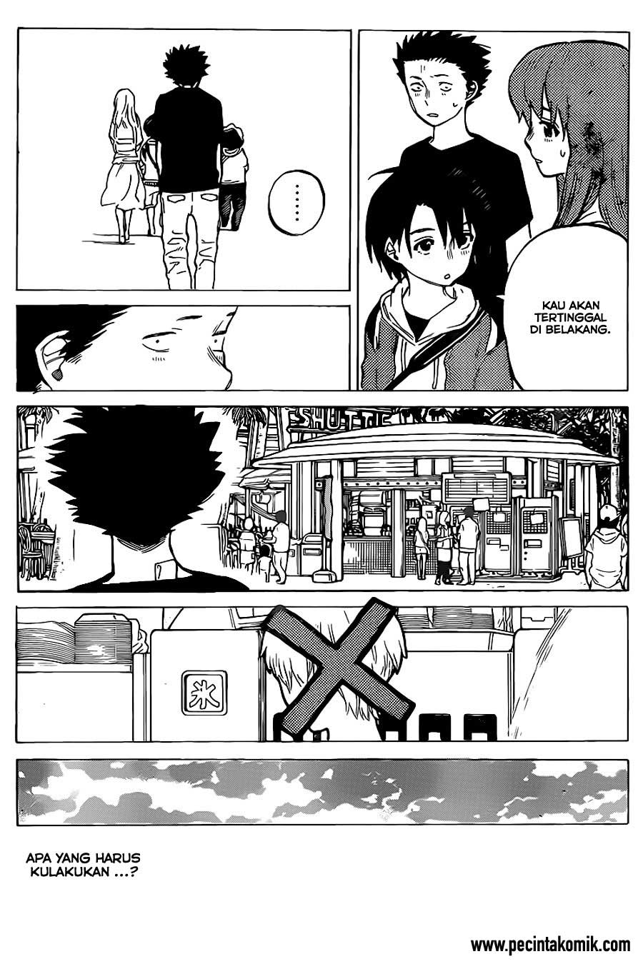 Koe no Katachi Bab 27 halaman 10