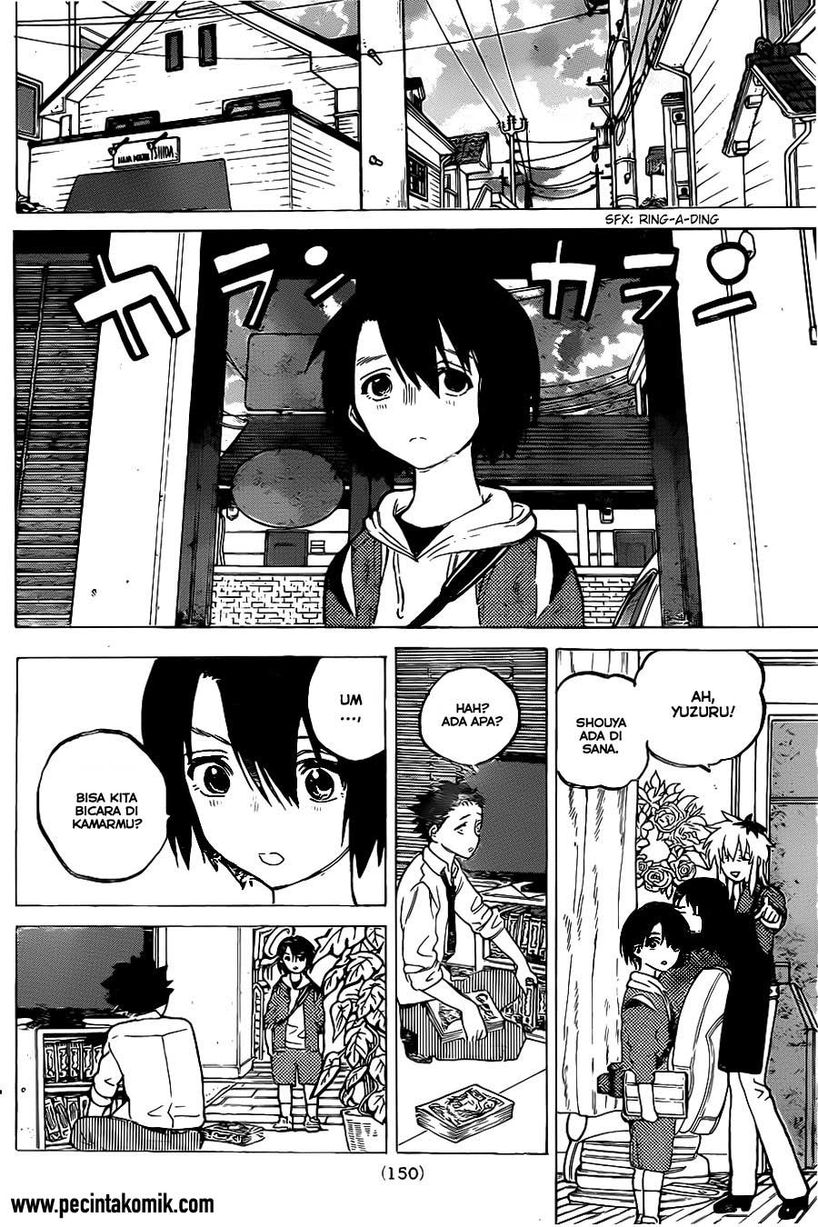 Koe no Katachi Bab 27 halaman 11