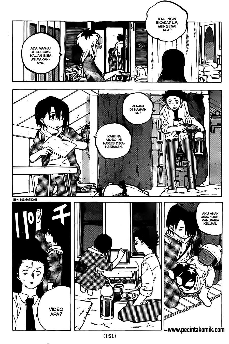 Koe no Katachi Bab 27 halaman 12