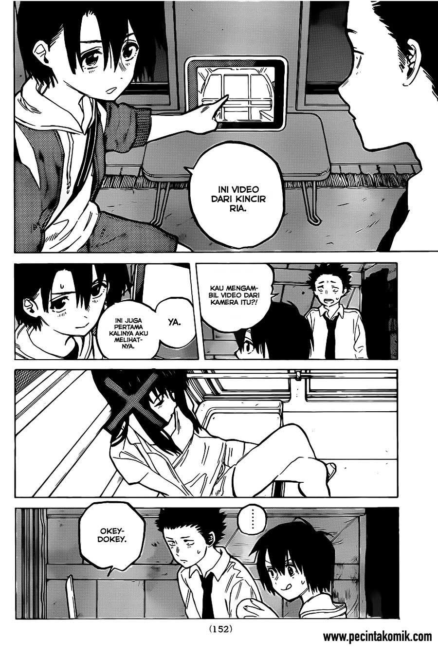 Koe no Katachi Bab 27 halaman 13
