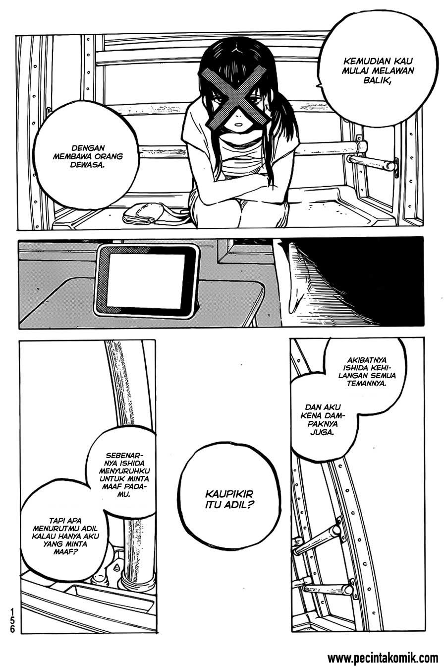 Koe no Katachi Bab 27 halaman 17