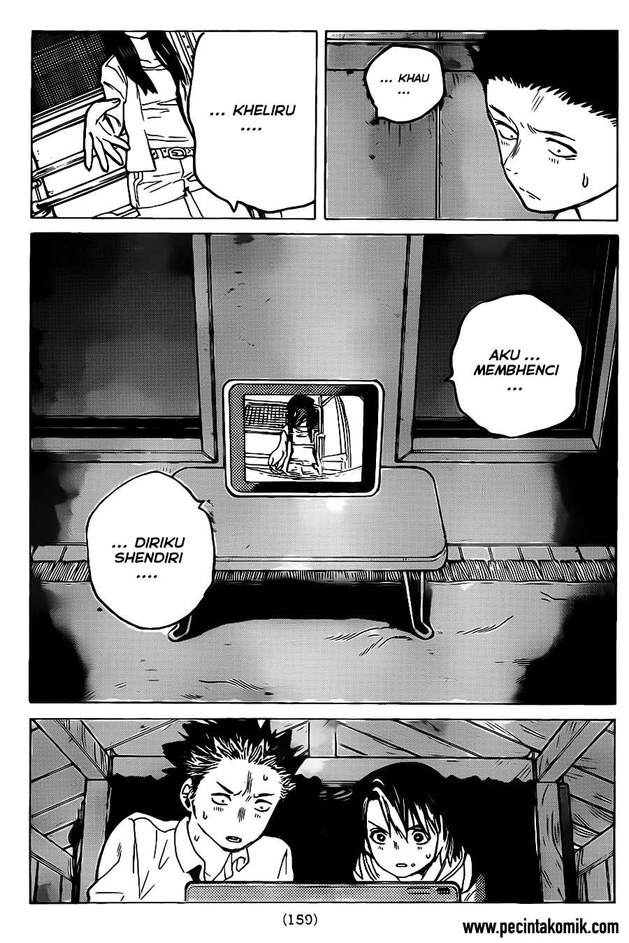 Koe no Katachi Bab 27 halaman 20