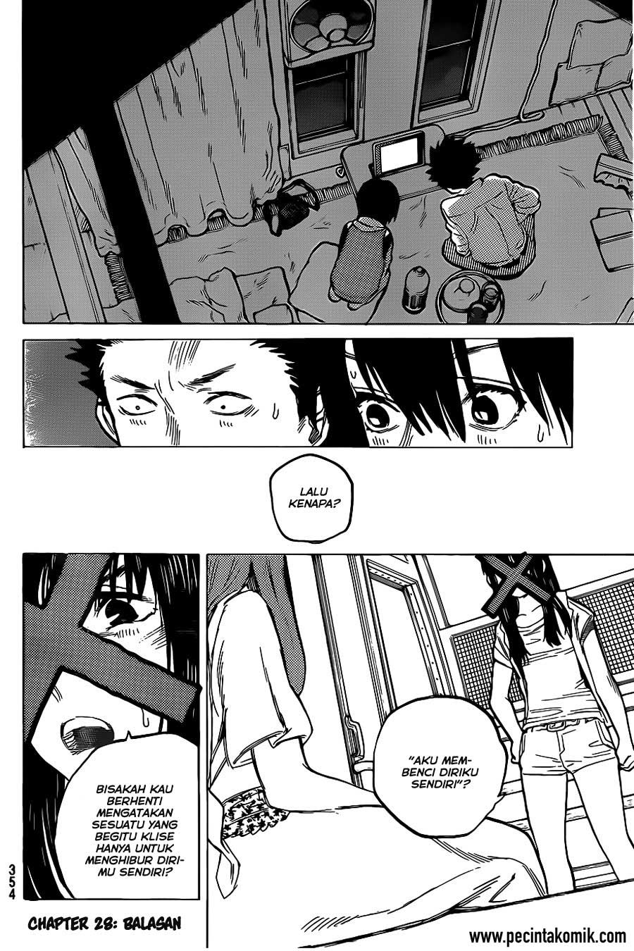 Koe no Katachi Bab 28 halaman 3