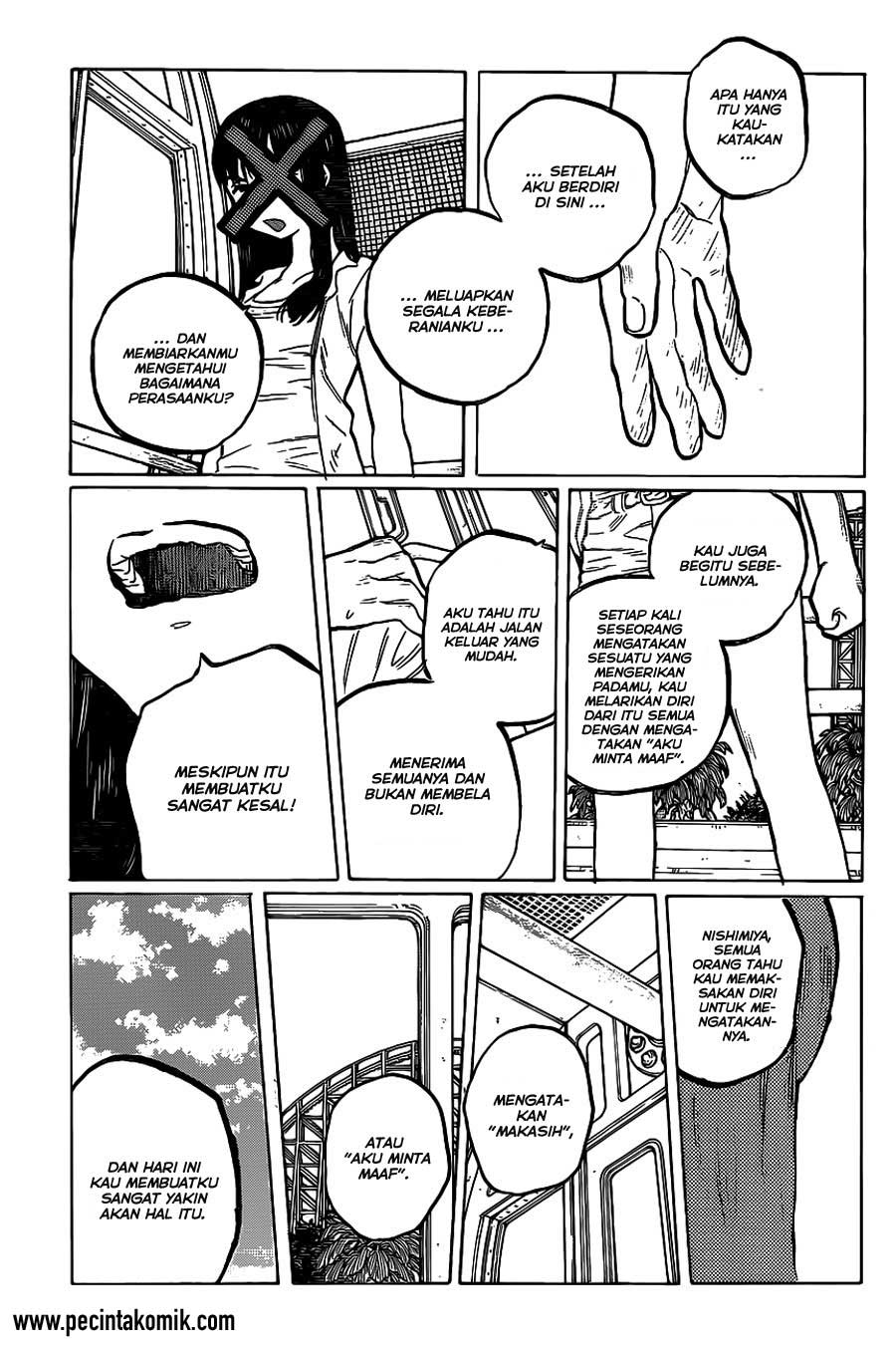 Koe no Katachi Bab 28 halaman 4