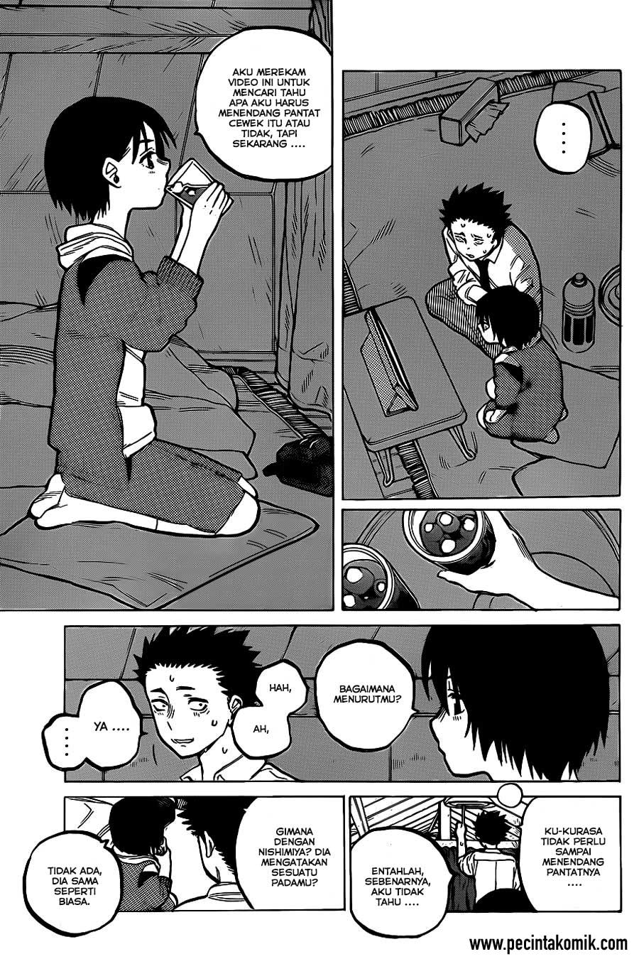 Koe no Katachi Bab 28 halaman 6