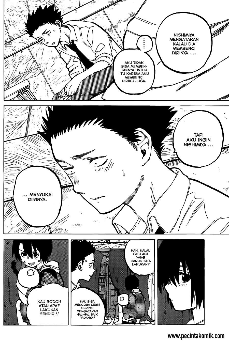 Koe no Katachi Bab 28 halaman 9