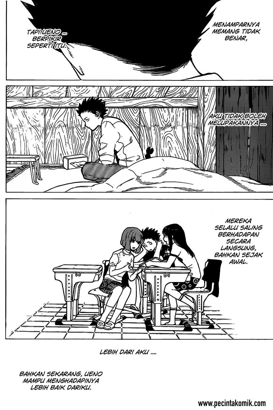 Koe no Katachi Bab 28 halaman 11