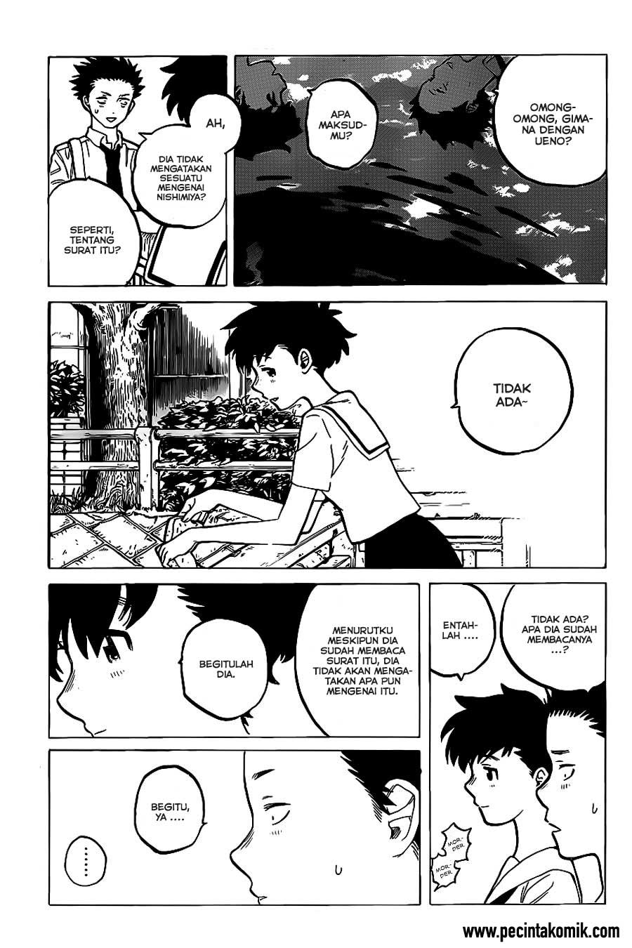 Koe no Katachi Bab 29 halaman 18