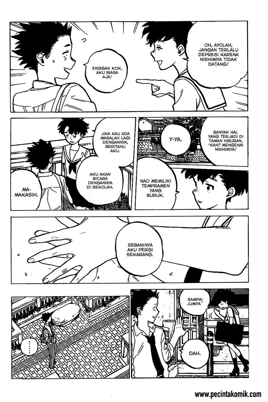 Koe no Katachi Bab 29 halaman 19