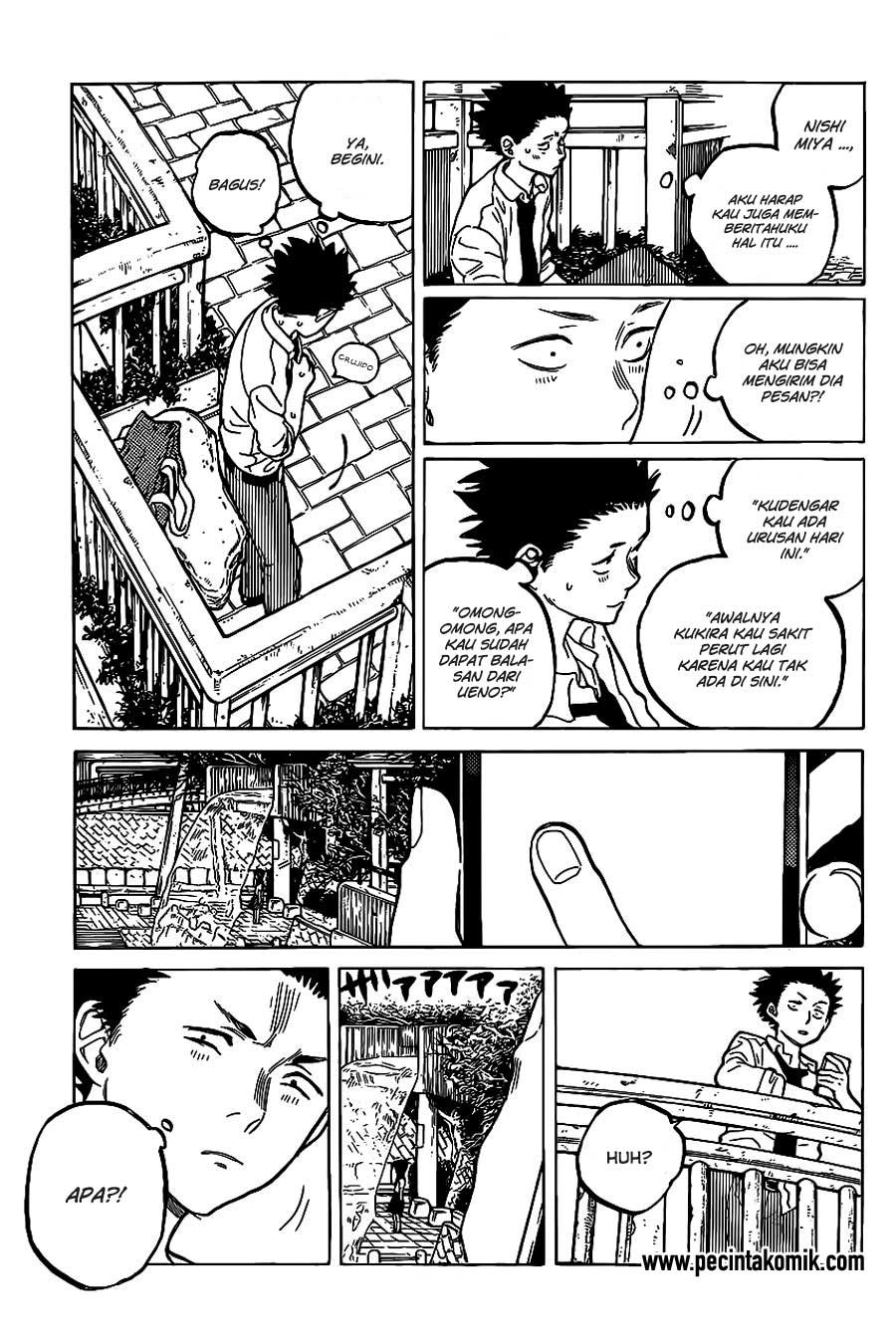 Koe no Katachi Bab 29 halaman 20