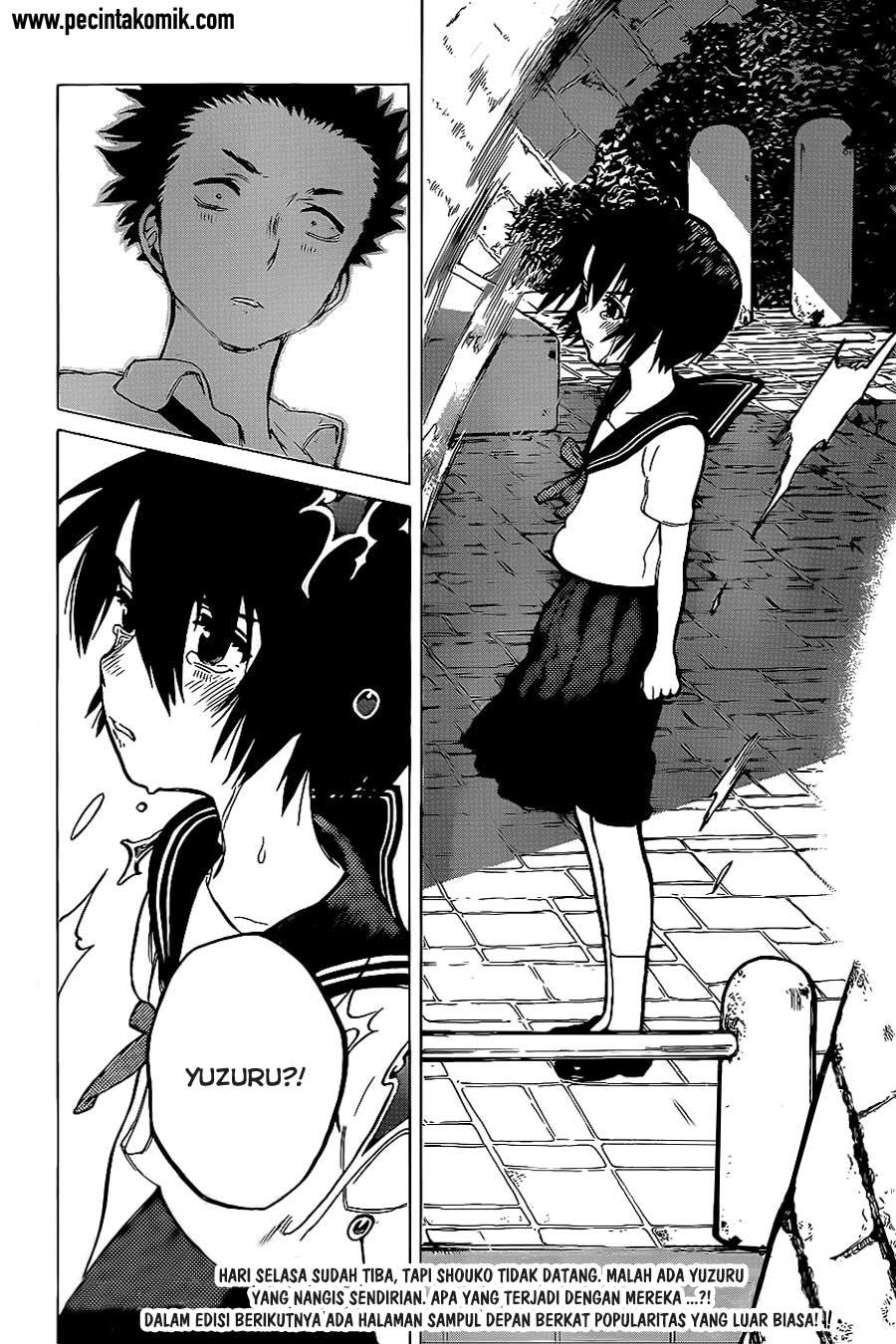 Koe no Katachi Bab 29 halaman 21