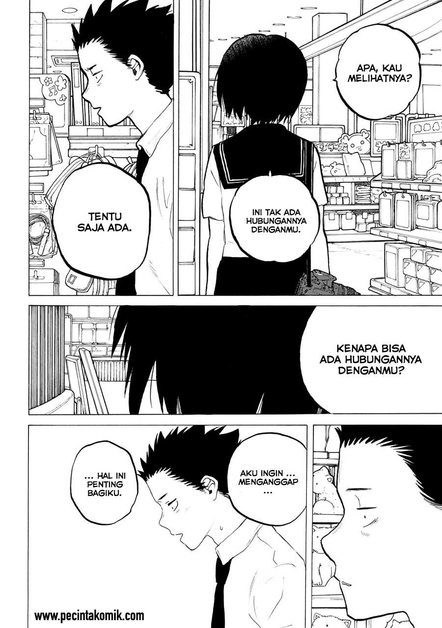 Koe no Katachi chapter 30 halaman 19
