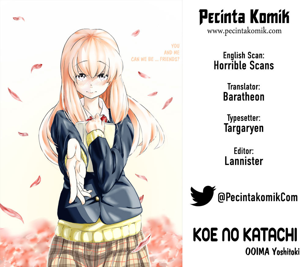 Koe no Katachi Bab 32 halaman 1