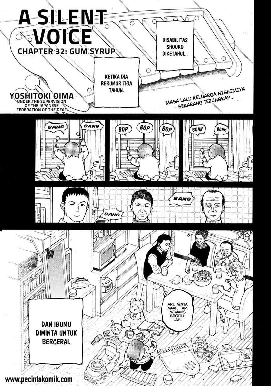 Koe no Katachi Bab 32 halaman 2