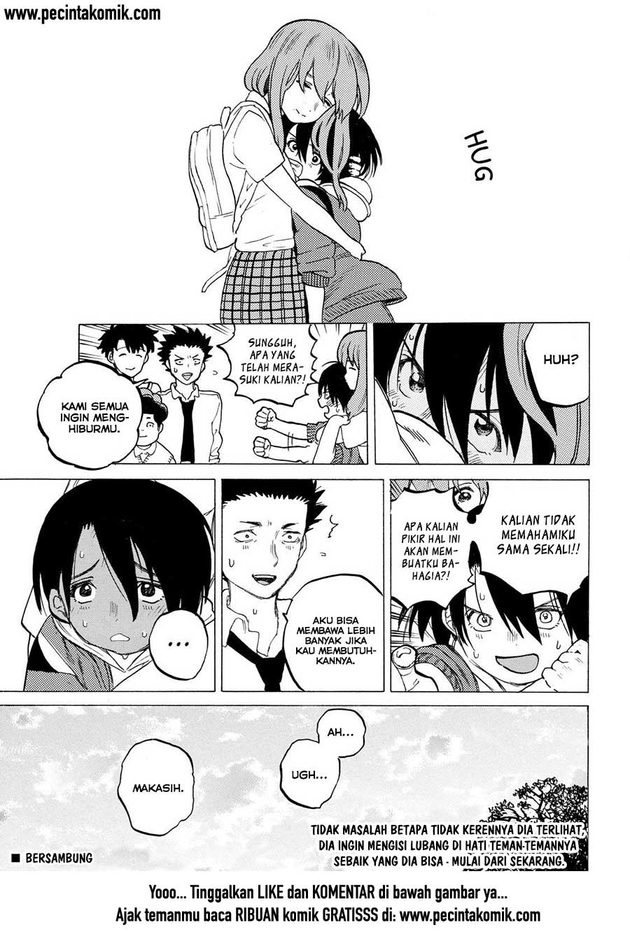 Koe no Katachi Bab 32 halaman 20