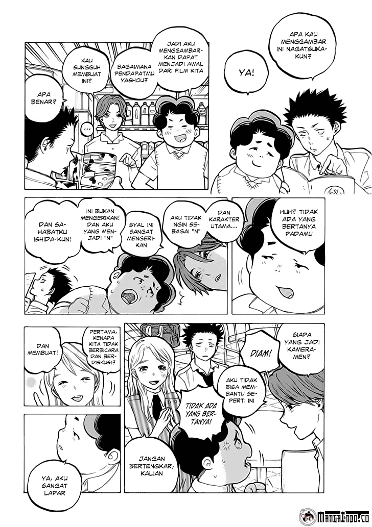 Koe no Katachi Bab 33 halaman 9