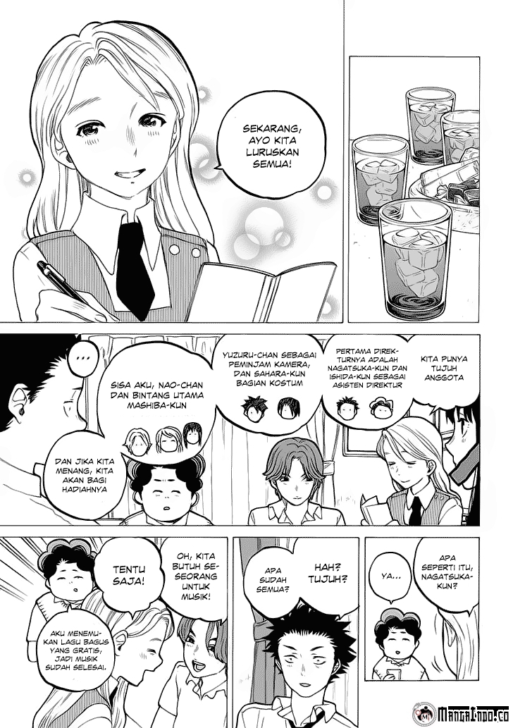 Koe no Katachi Bab 33 halaman 14