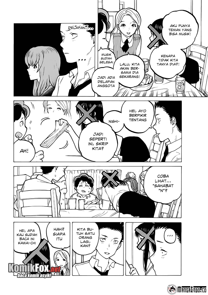 Koe no Katachi Bab 33 halaman 15