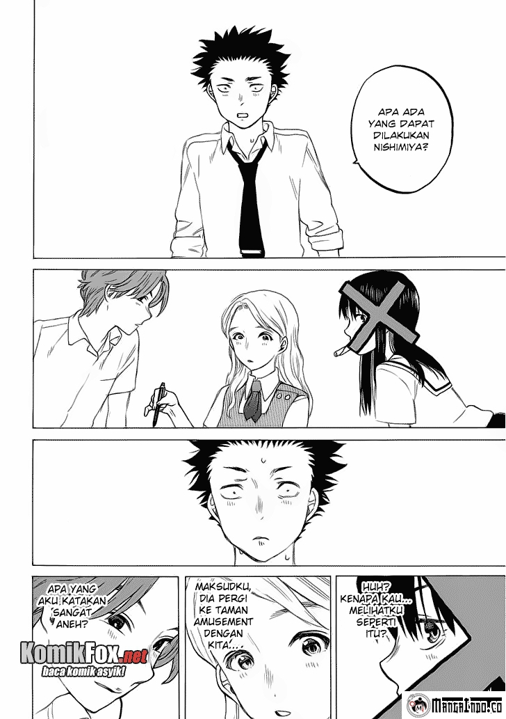 Koe no Katachi Bab 33 halaman 17