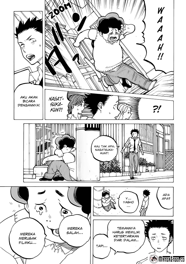 Koe no Katachi Bab 33 halaman 18