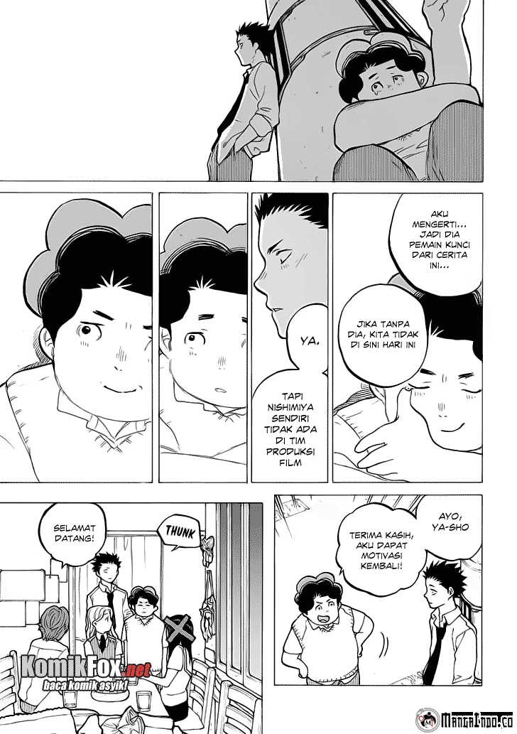 Koe no Katachi Bab 33 halaman 20