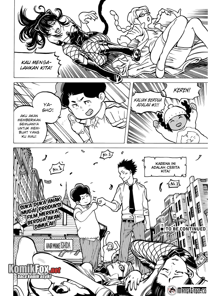 Koe no Katachi Bab 33 halaman 23
