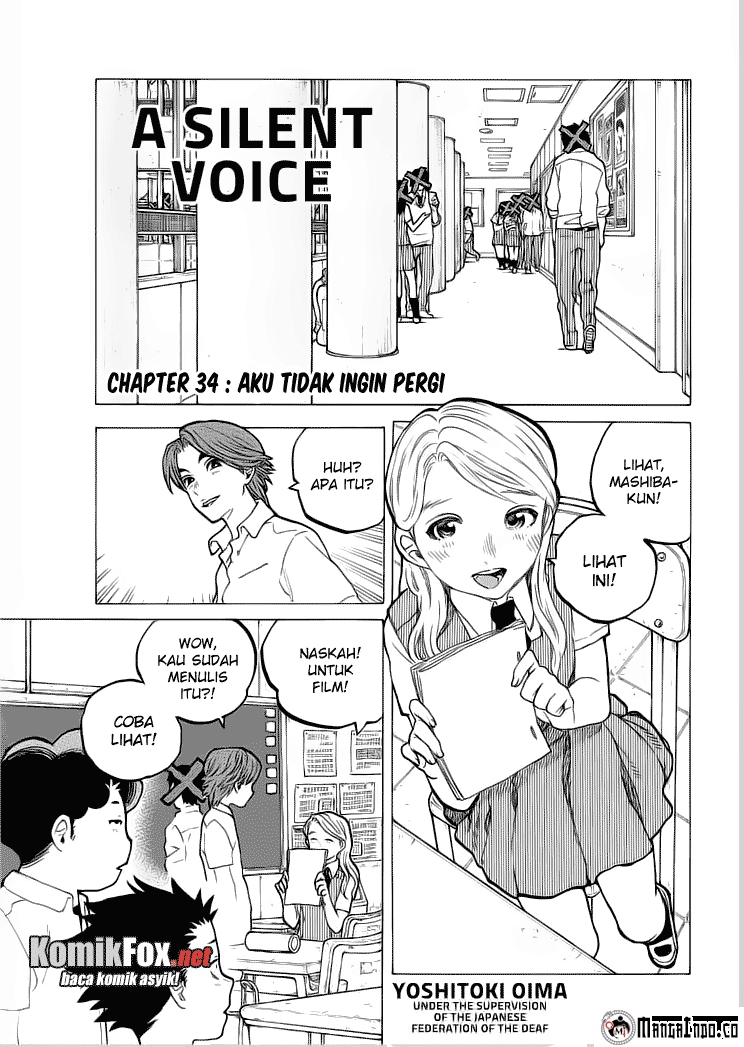 Koe no Katachi Bab 34 halaman 2