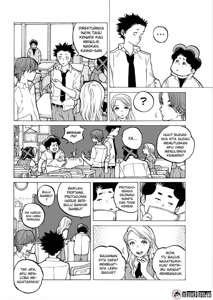 Koe no Katachi Bab 34 halaman 3