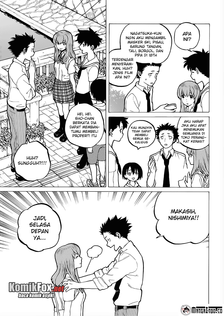 Koe no Katachi Bab 34 halaman 6
