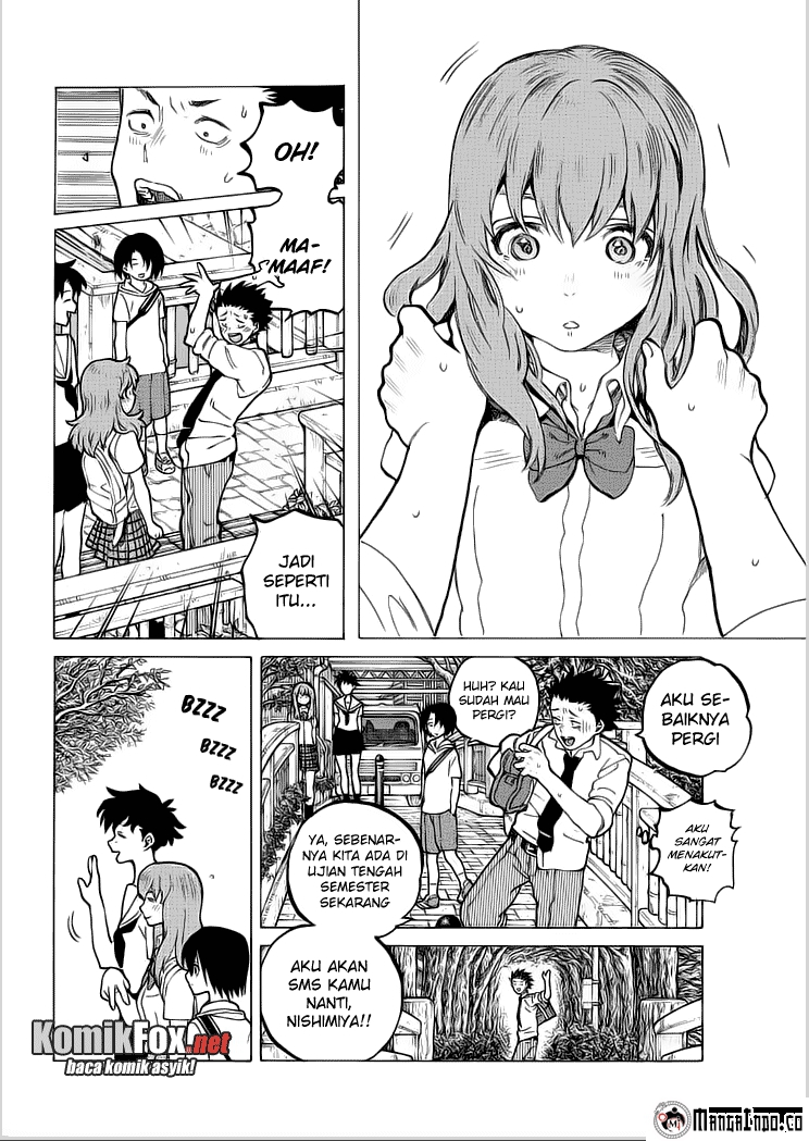 Koe no Katachi Bab 34 halaman 7