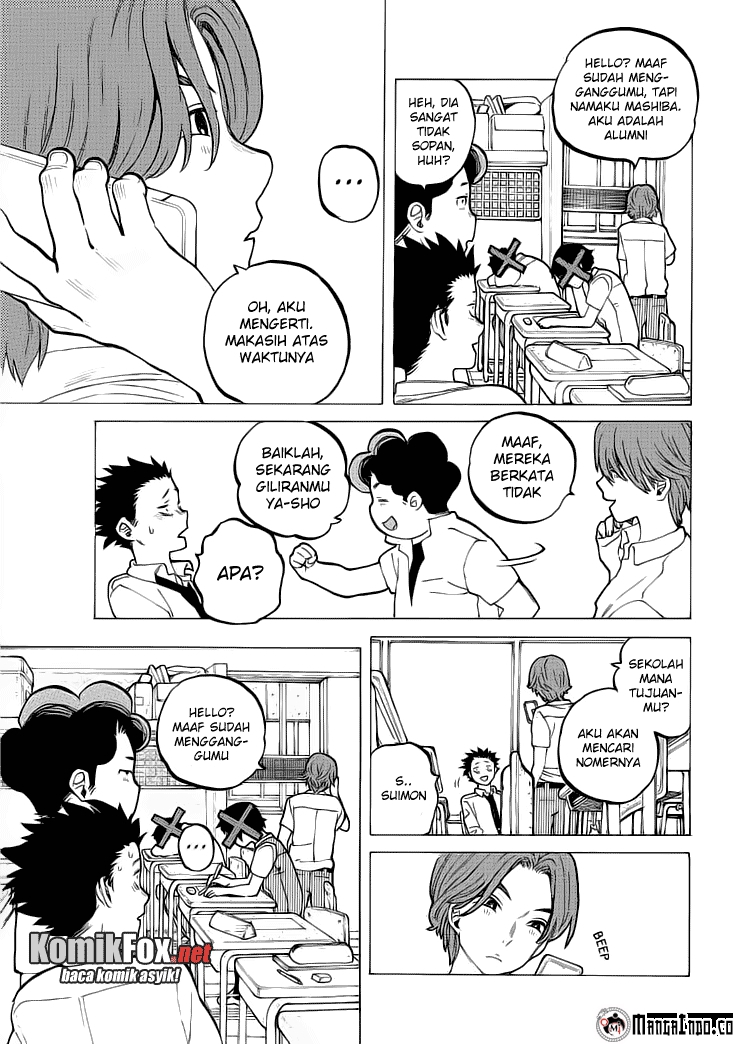 Koe no Katachi Bab 34 halaman 10