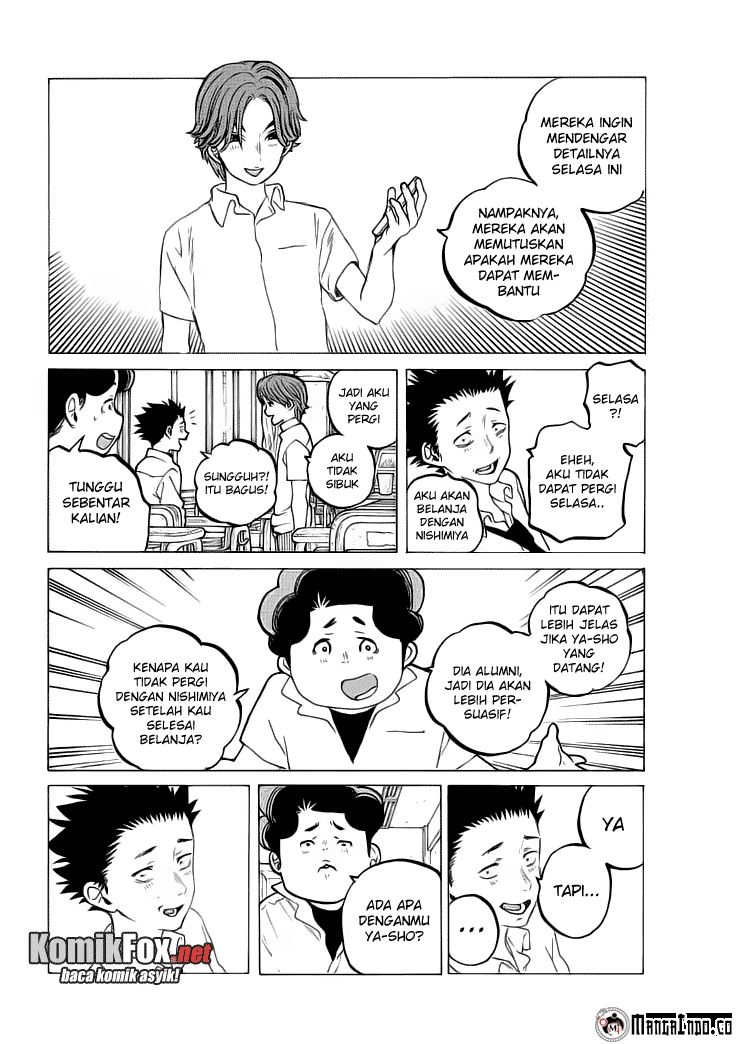 Koe no Katachi Bab 34 halaman 11
