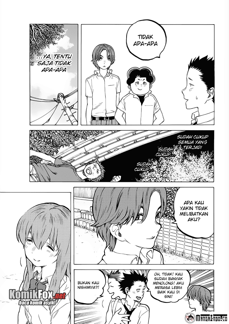 Koe no Katachi Bab 34 halaman 12