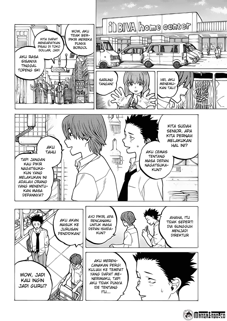 Koe no Katachi Bab 34 halaman 13
