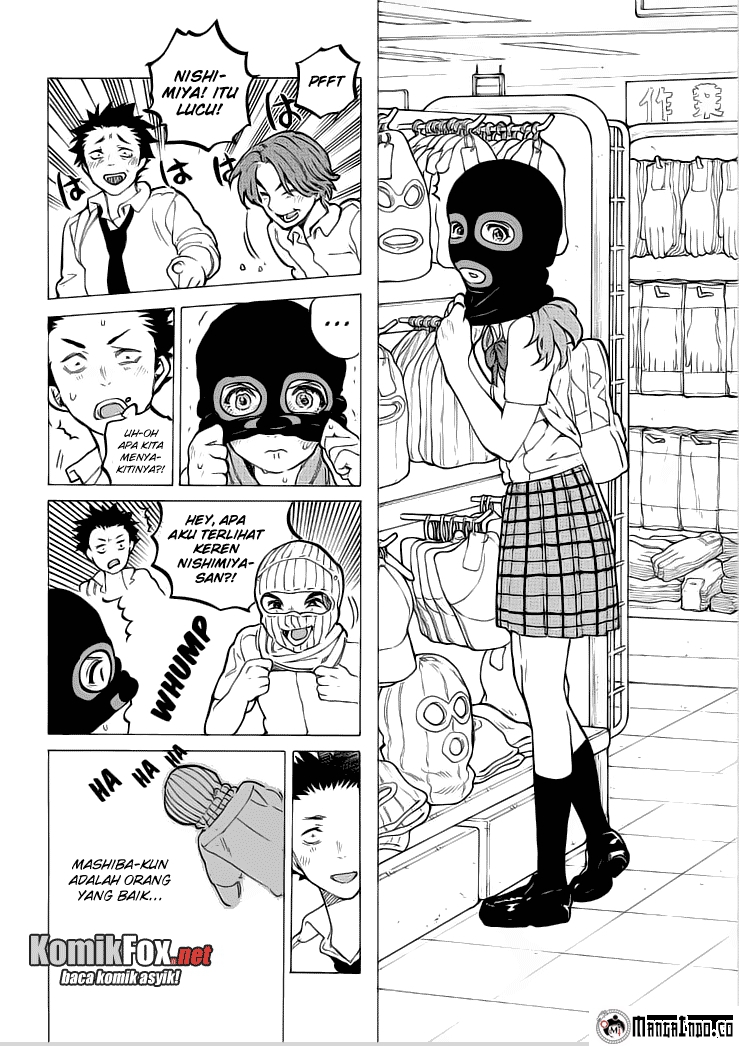 Koe no Katachi Bab 34 halaman 14