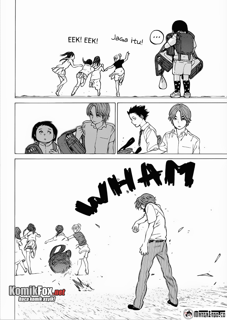 Koe no Katachi Bab 34 halaman 16