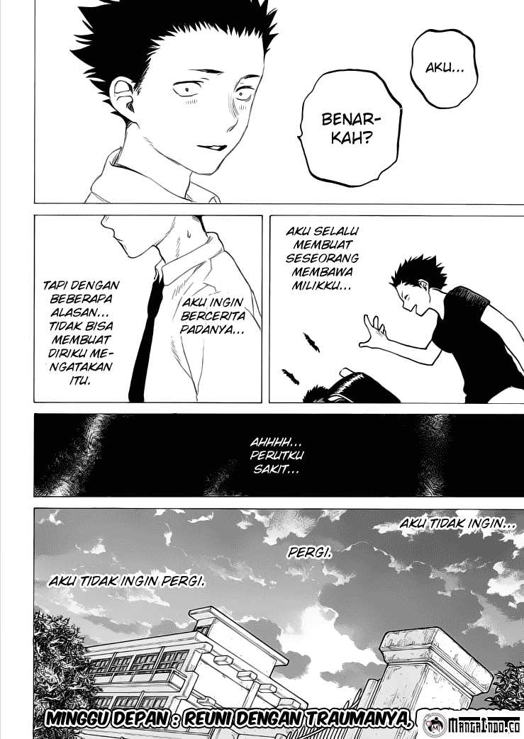 Koe no Katachi Bab 34 halaman 20