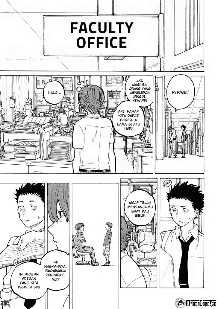 Koe no Katachi Bab 35 halaman 3