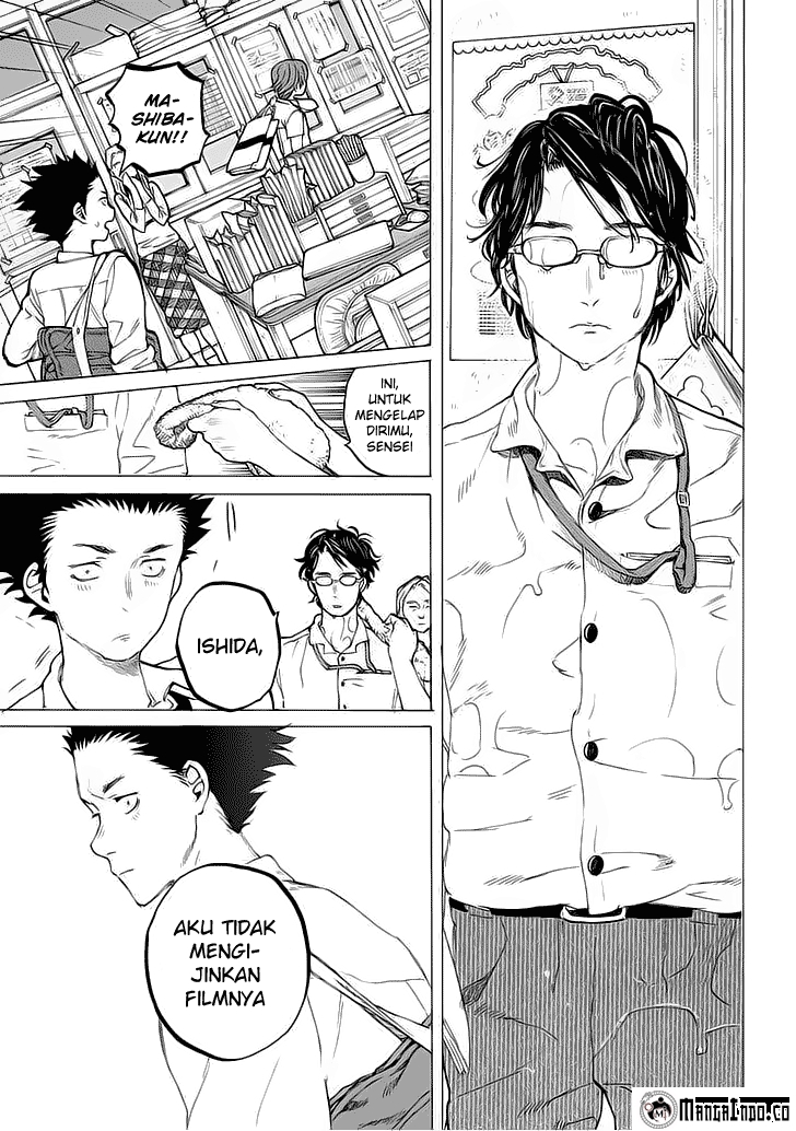 Koe no Katachi Bab 35 halaman 12