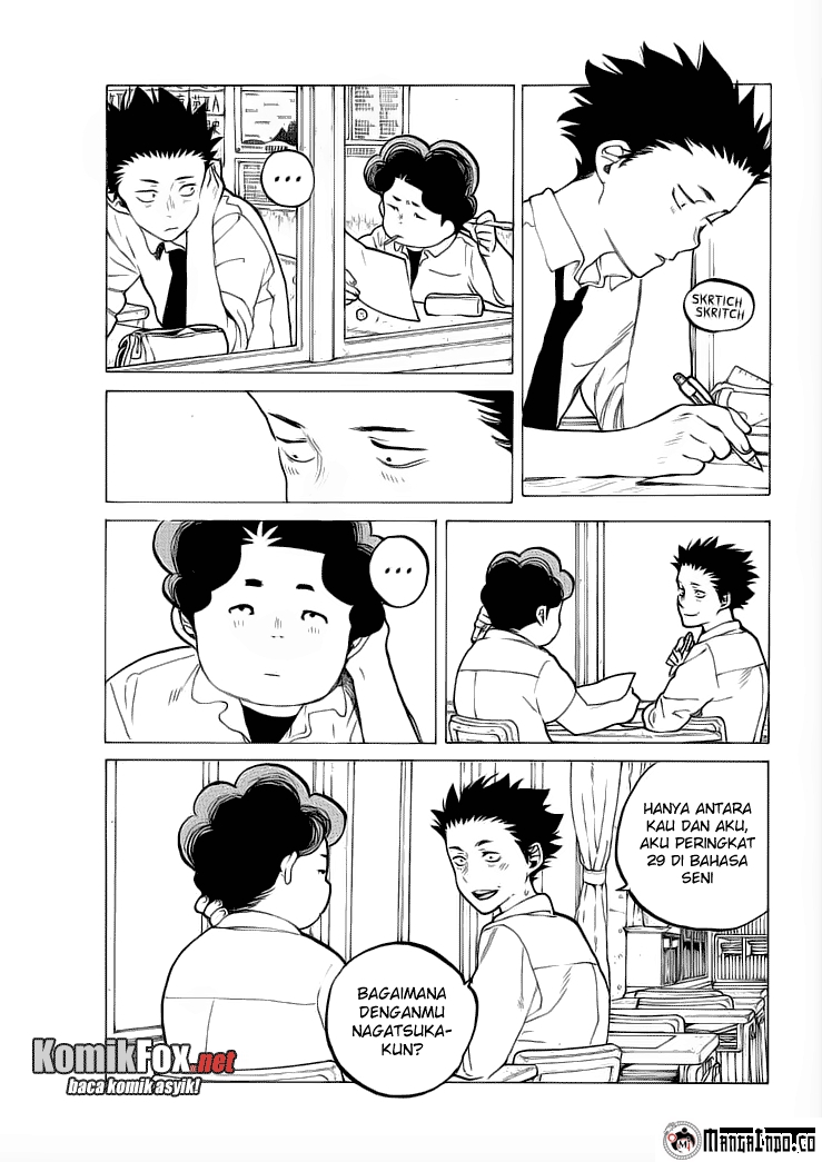 Koe no Katachi Bab 36 halaman 9