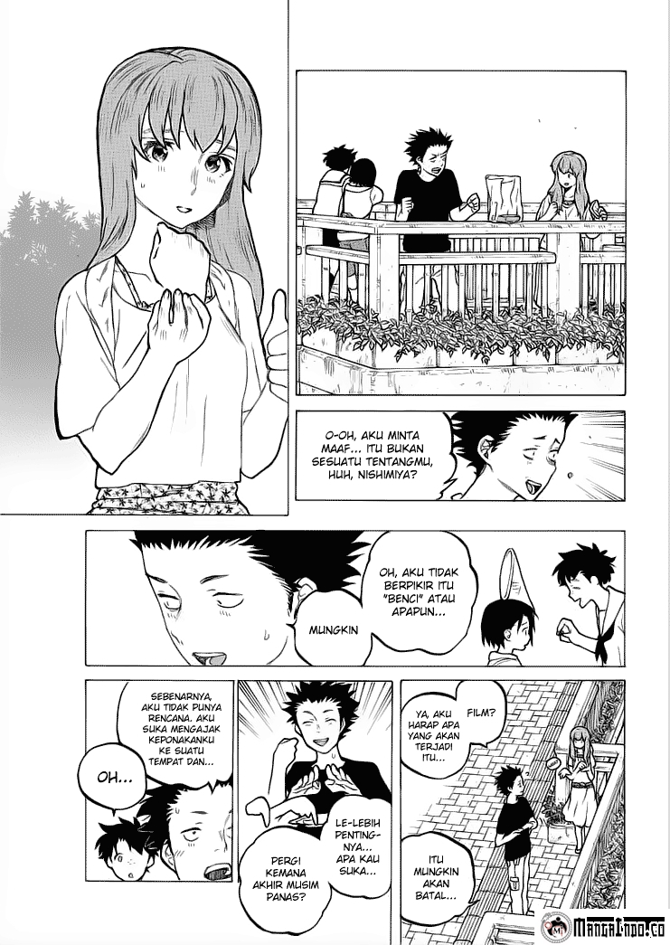 Koe no Katachi Bab 36 halaman 11