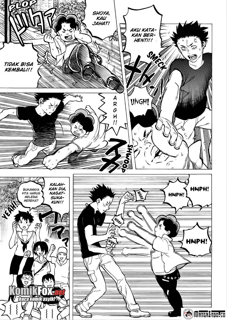 Koe no Katachi Bab 36 halaman 15